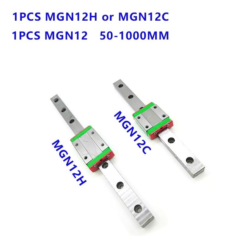 12mm Linear Guide MGN12 Rail 1 - Linear Rail Mgn12H Set 评论和价格